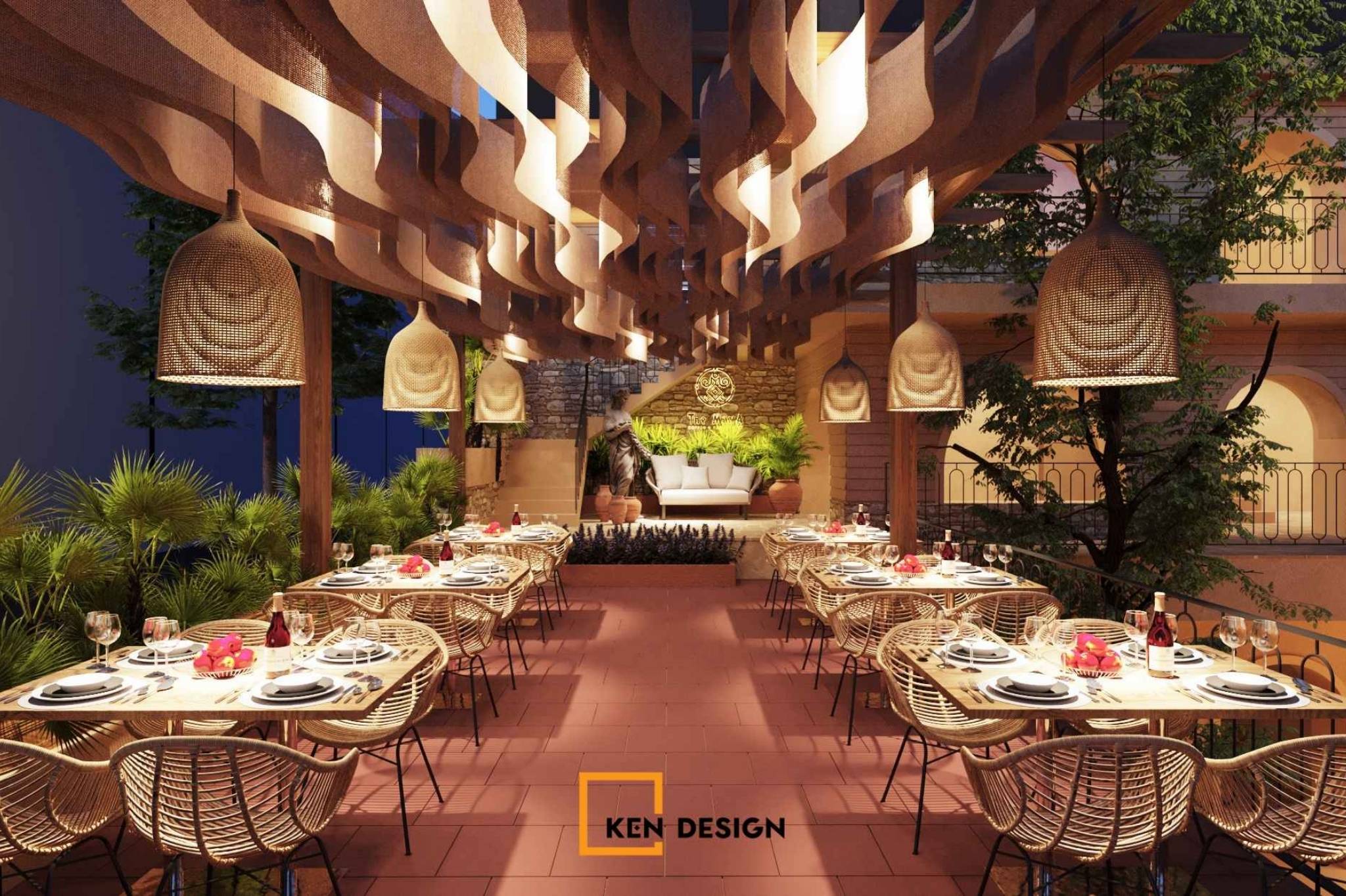 chi phí mở kinh doanh mô hình nhà hàng bistro